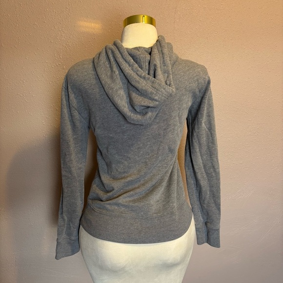 Aeropostale Gray Fitted Long Sleeve Sweatshirt - Picture 2 of 3